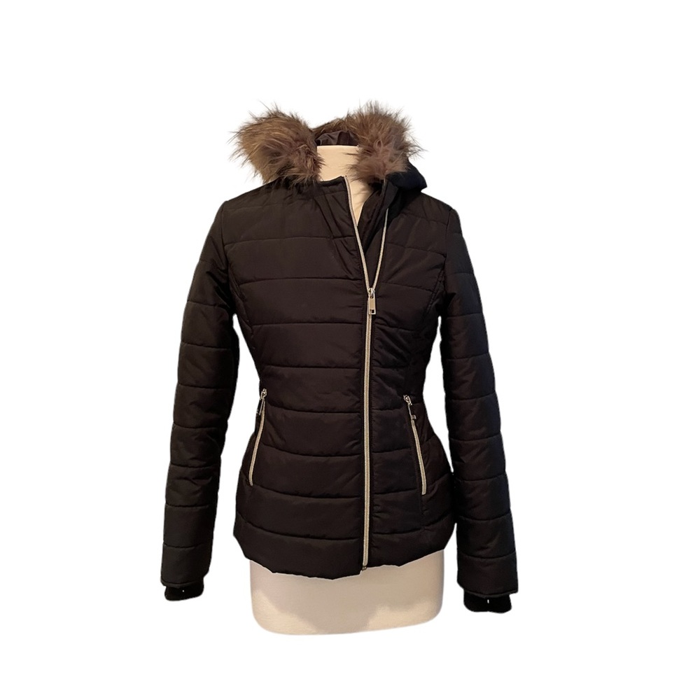 Marilyn & Me Black Puffer Jacket